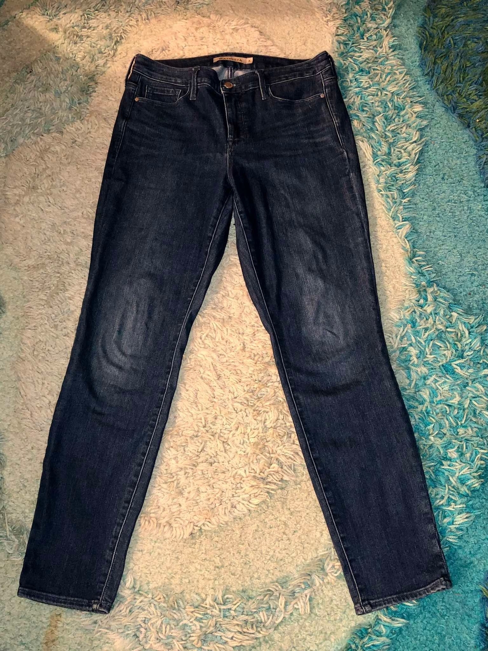 Athleta Sculptek Skinny Jeans Womens Size 8